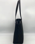 DKNY Bryant Park Logo Black Satchel Tote Bag