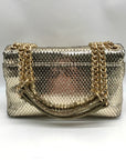 I.N.C International Concepts Metallic Gold Snake Ajae Crossbody Bag