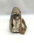 I.N.C International Concepts Metallic Gold Snake Ajae Crossbody Bag