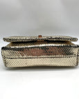 I.N.C International Concepts Metallic Gold Snake Ajae Crossbody Bag