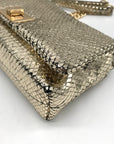 I.N.C International Concepts Metallic Gold Snake Ajae Crossbody Bag