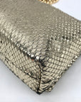 I.N.C International Concepts Metallic Gold Snake Ajae Crossbody Bag