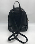 Guess Black Faux Leather Rylan Backpack
