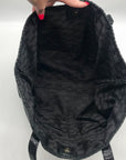Michael Kors Black Snake-Embossed Leather Tote