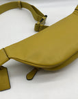Coach Chartreuse Embossed Leather Mini Sprint Belt Bag CH073