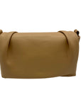 MMS Beige Leather Crossbody Bag