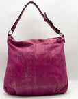 Coach Purple Leather Madison Shoulder Bag 21224