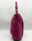 Coach Purple Leather Madison Shoulder Bag 21224