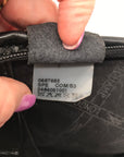 Longchamp Black Leather Roseau Toggle Bag