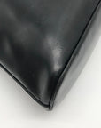 Longchamp Black Leather Roseau Toggle Bag