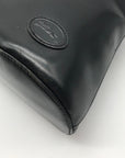 Longchamp Black Leather Roseau Toggle Bag