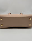 Michael Kors Light Pink Saffiano Leather Ballet Quinn Crossbody Satchel