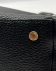 Radley London Black Pebbled Leather Sloane Street Shoulder Bag