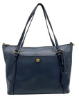 Coach Blue Saffiano Leather Peyton Tote Bag F25667