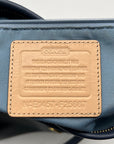 Coach Blue Saffiano Leather Peyton Tote Bag F25667