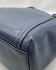 Coach Blue Saffiano Leather Peyton Tote Bag F25667