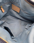 Coach Blue Saffiano Leather Peyton Tote Bag F25667