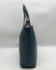 Coach Blue Leather Thea Tote Bag