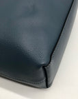 Coach Blue Leather Thea Tote Bag