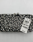 I.n.c. International Concepts Black East West Embellished Small Minaudiere Clutch