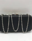 I.n.c. International Concepts Black East West Embellished Small Minaudiere Clutch