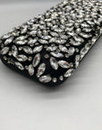 I.n.c. International Concepts Black East West Embellished Small Minaudiere Clutch