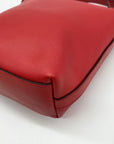 Coach Red Leather Mini Legacy Duffel Crossbody Bag 19901
