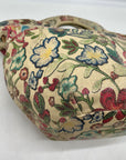 Hobo Multicolor Floral Convertible Bangle Satchel Bag