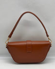 MMS Brown Leather Mini Bag