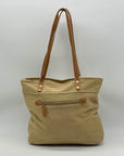 Myra Bardic Brown Canvas Tote Bag