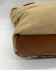 Myra Bardic Brown Canvas Tote Bag