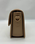 MMs Brands Tan Faux Leather Crossbody Bag