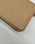 MMs Brands Tan Faux Leather Crossbody Bag