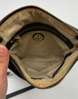 Tory Burch Black Nylon & Leather Dena Swing Pack Crossbody Bag
