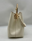 Aldo Beige Faux Leather Bienkax Medium Bucket Bag