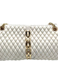 I.N.C International Concepts Vanilla Quilted Harrper Aurora Shoulder Bag