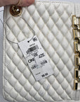 I.N.C International Concepts Vanilla Quilted Harrper Aurora Shoulder Bag