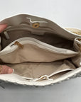 I.N.C International Concepts Vanilla Quilted Harrper Aurora Shoulder Bag