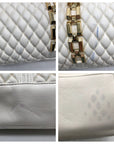 I.N.C International Concepts Vanilla Quilted Harrper Aurora Shoulder Bag