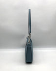 Calvin Klein Light Blue Saffiano Leather Demi Shoulder Bag