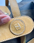 Vintage Fendi Pequin Bucket Bag