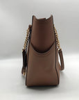 Michael Kors Brown Saffiano Leather Shoulder Bag