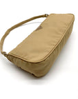 Prada Beige Tessuto Nylon Small Pouch Vintage Handbag