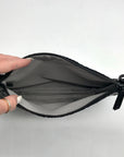 I.N.C. International Concepts Black Croc Faux Leather Crossbody Bag