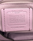 Coach Lavender Leather Edie Shoulder Bag 36855