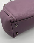 Coach Lavender Leather Edie Shoulder Bag 36855