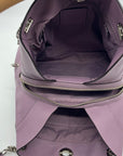 Coach Lavender Leather Edie Shoulder Bag 36855