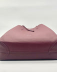 Draper James Wine Large Reversible Tote Bag and Pouch