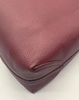 Draper James Wine Large Reversible Tote Bag and Pouch