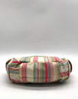 Fossil Multi-color Pastel Strip Canvas Crossbody Bag